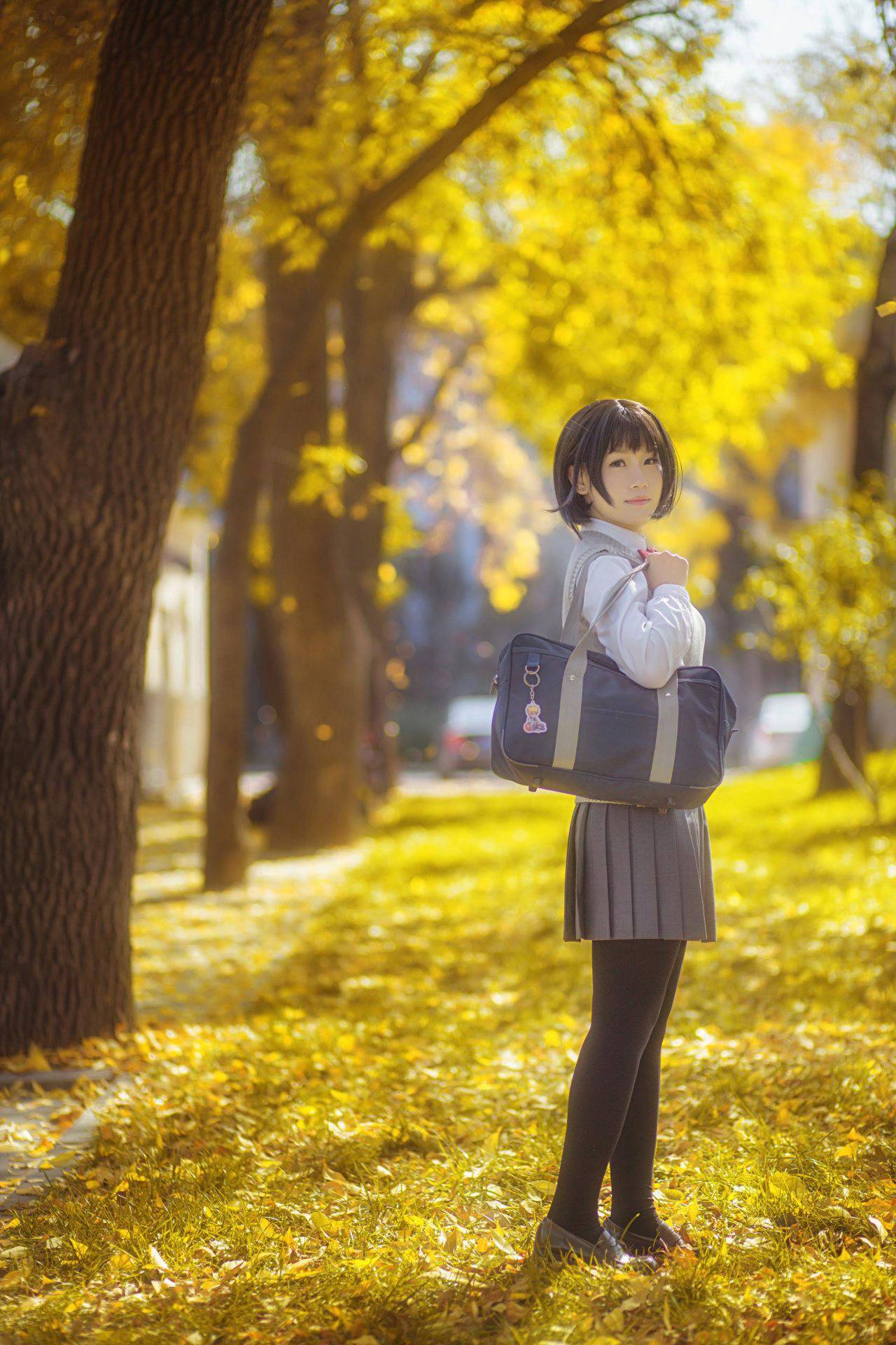 秋日jk日常私影
