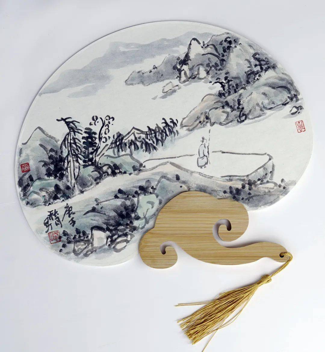 是中国的传统艺术品,现代人依旧喜欢扇面画