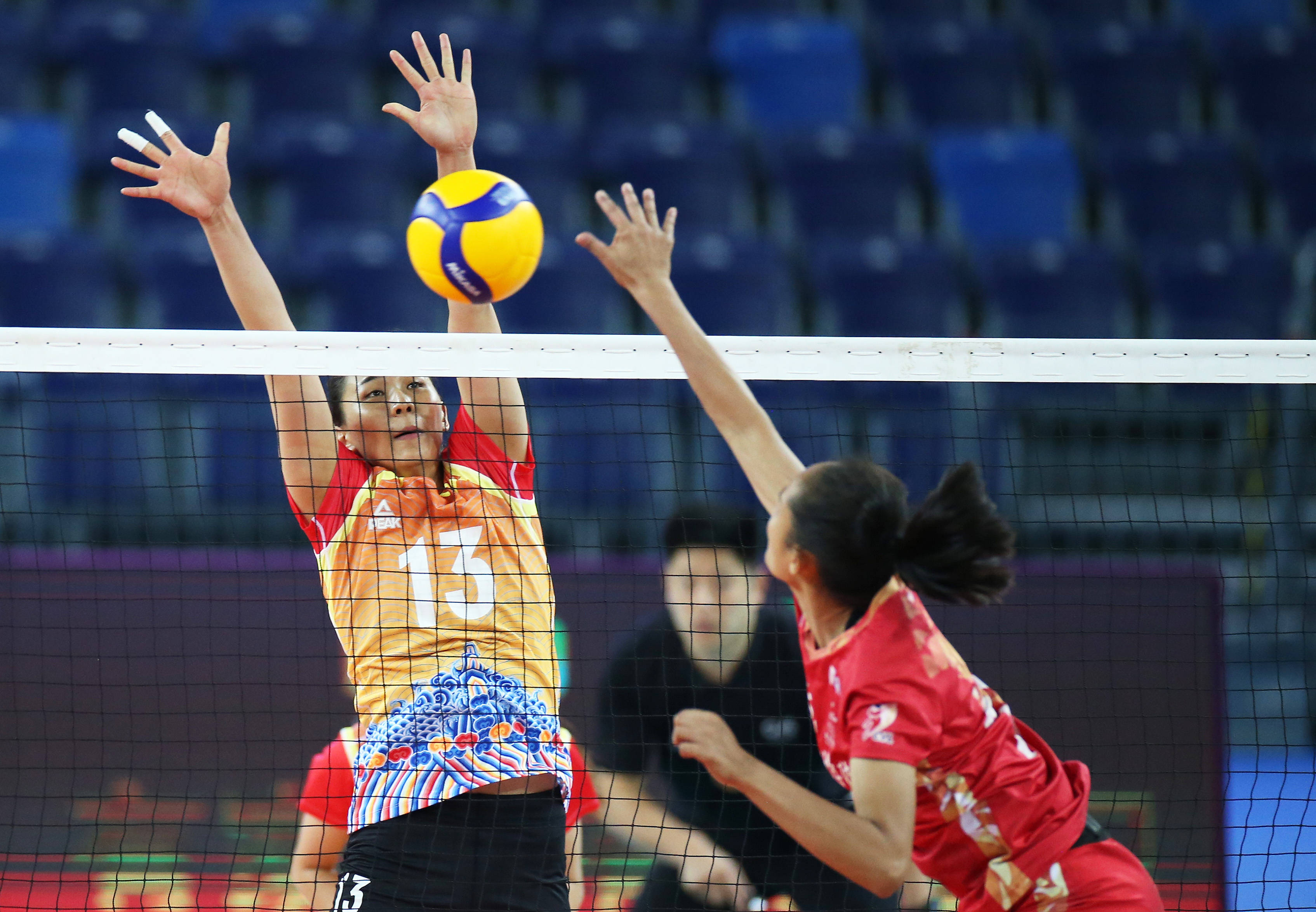 排球——全国女排锦标赛:北京胜云南