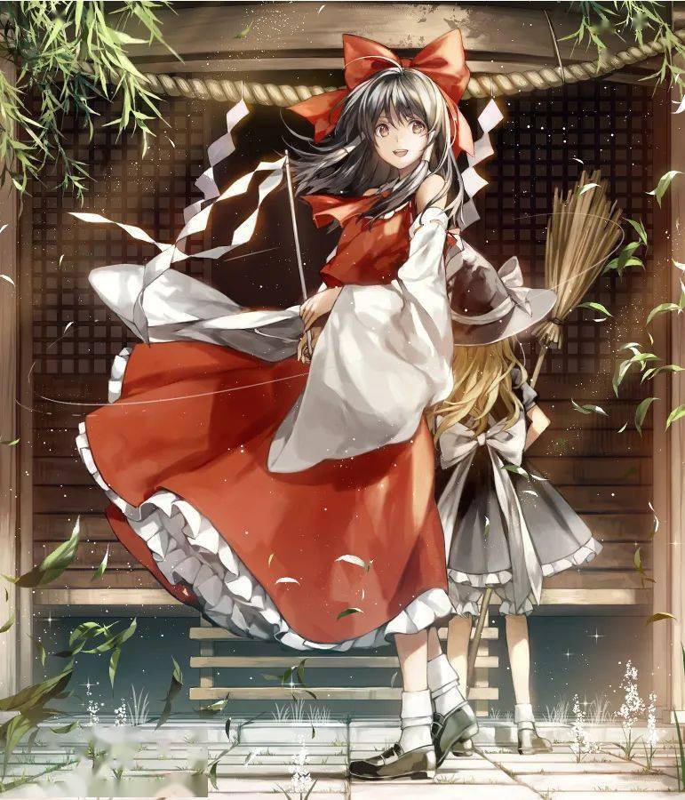 壁纸7878雾雨魔理沙博丽灵梦东方project975期