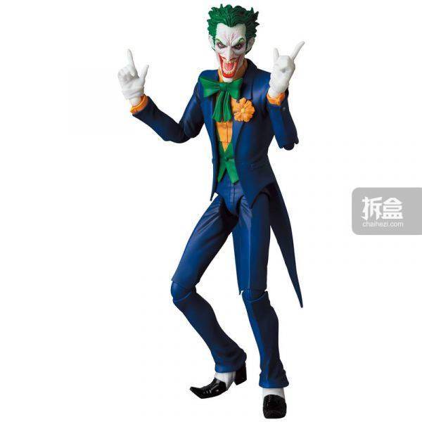 mafex 漫畫版緘默 dc joker 小丑 可動人偶