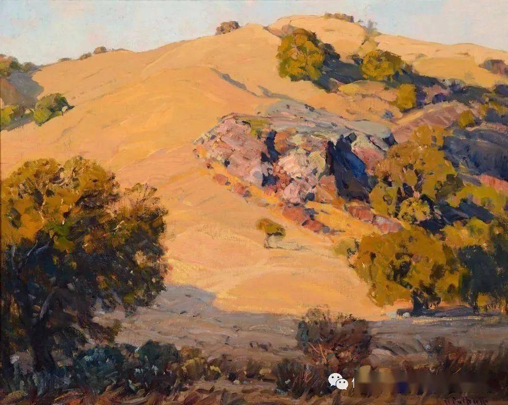 美国画家hanson·duvall·puthuff风景油画作品赏析
