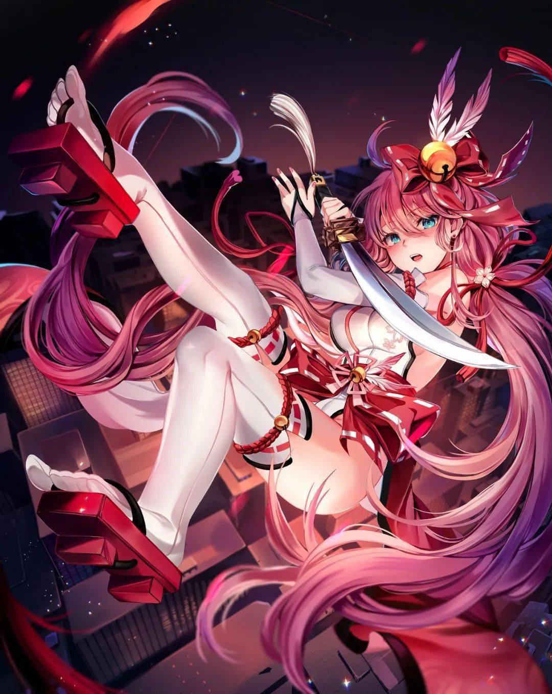 让人无法抵御的美丽攻击温柔安静又可爱的巫女你沦陷了吗