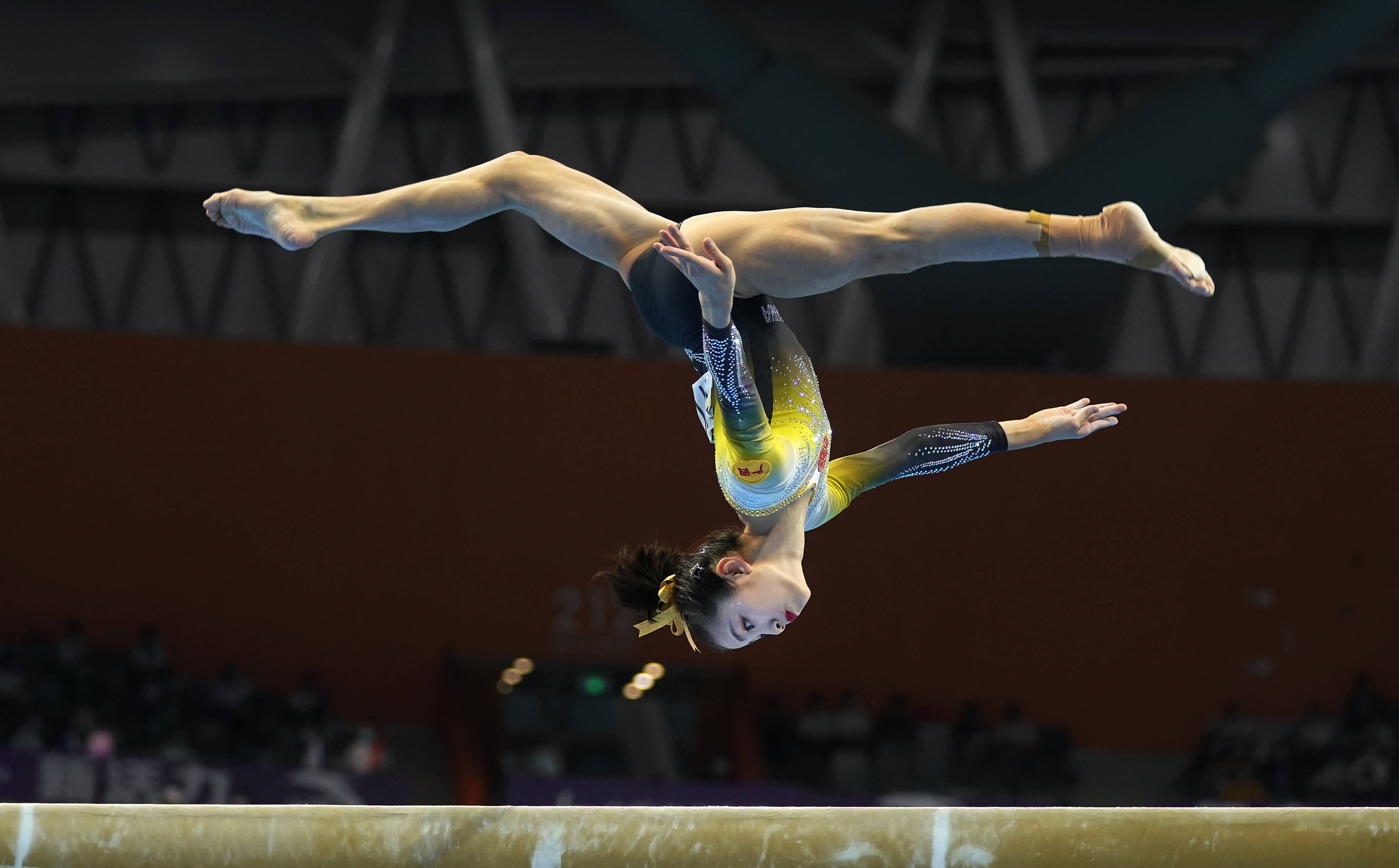体操全国锦标赛平衡木决赛赛况