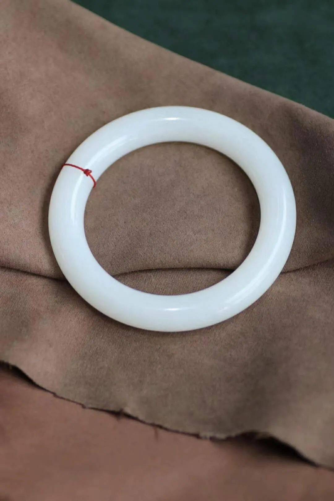 【石木藏品】羊脂玉福镯