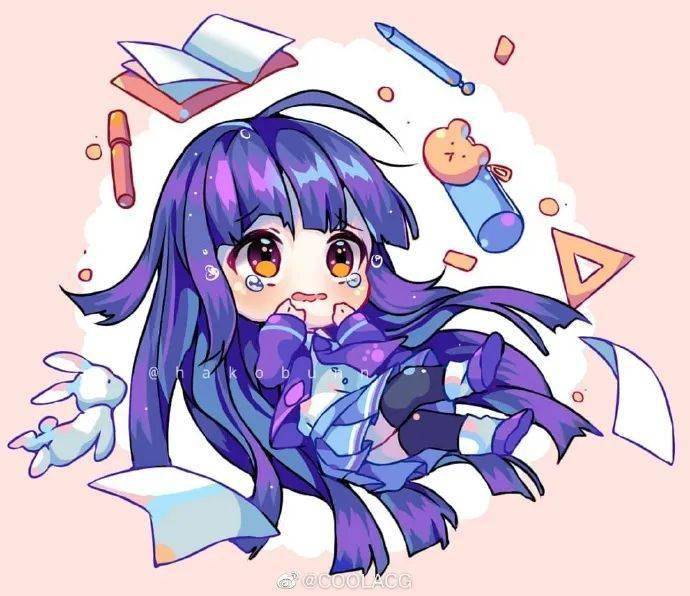q版动漫人物画师hakobunn
