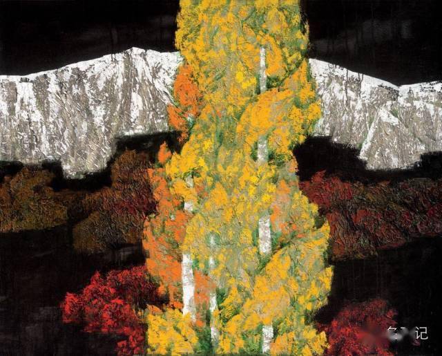 闻立鹏画了很多画我还是受父亲闻一多影响很大