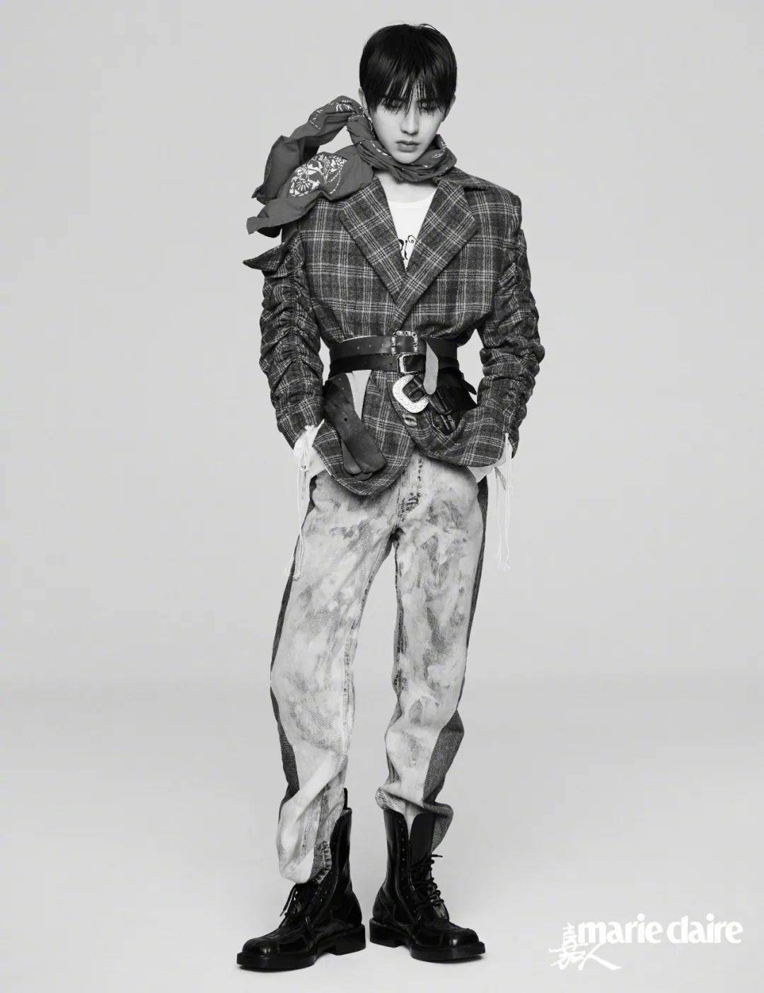 agentpro摄影师于聪yucongx嘉人marieclaire十月刊蔡徐坤封面大片