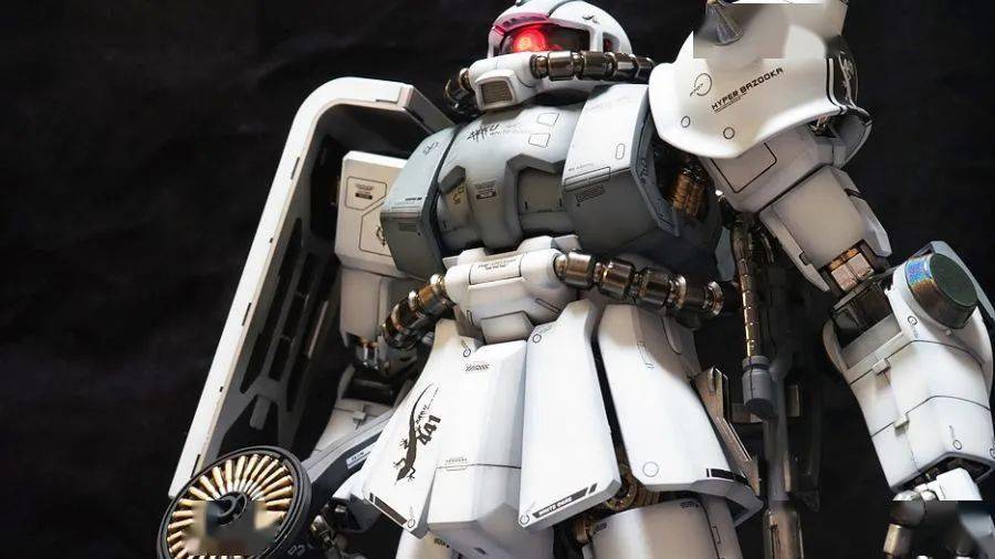 内构与开舱的美丽,pg扎古2白色食人魔涂装