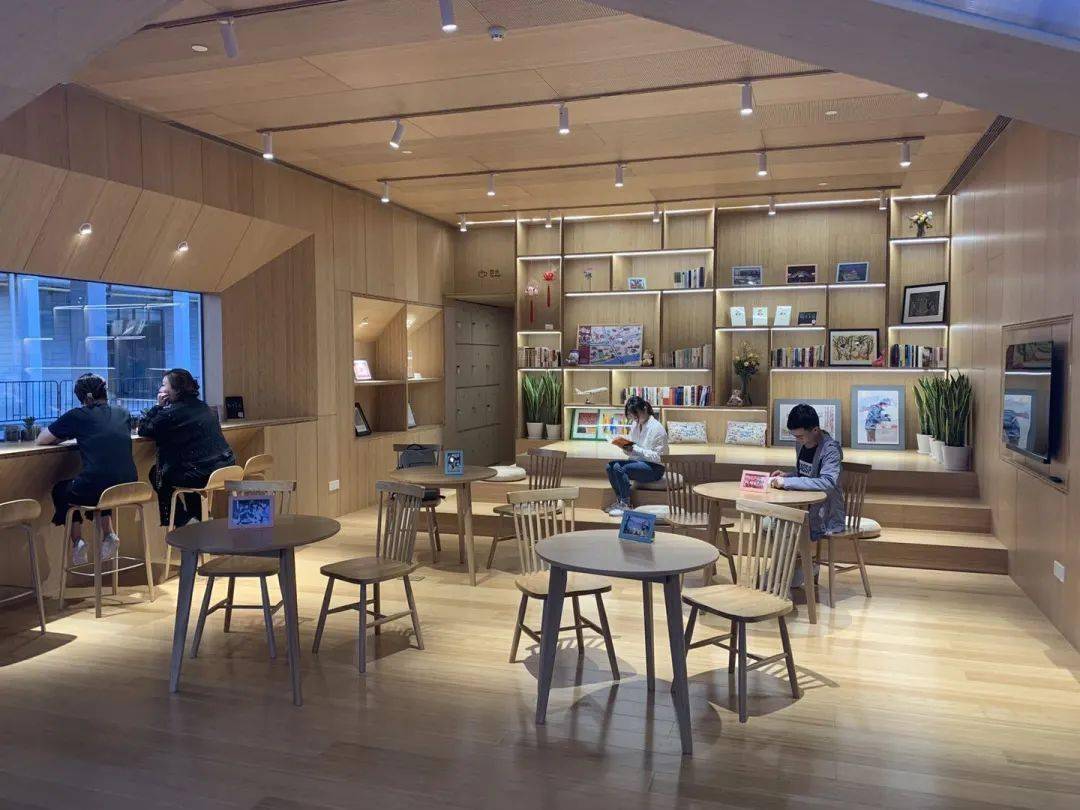 五里桥街道滨江市民驿站全新亮相~美翻滨江