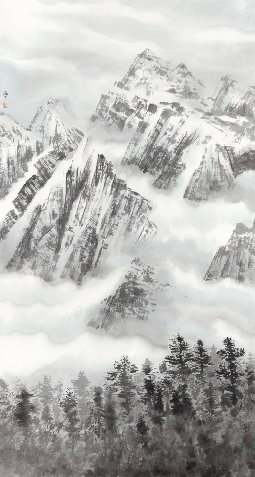 《大国脊梁61圣境峰光—高原雪山画派作品展》陕西 西安开幕