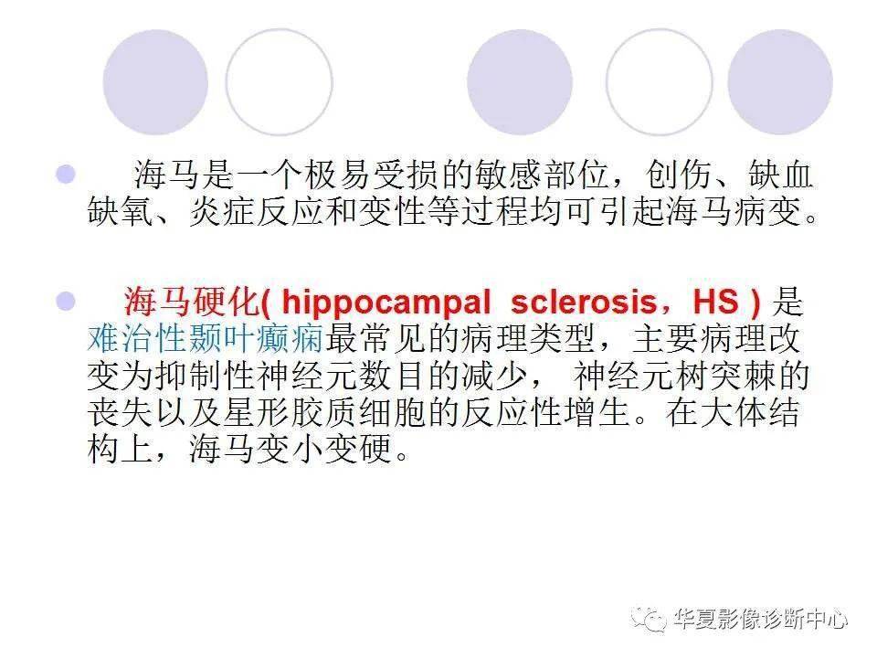 海馬解剖結構與海馬硬化的mri診斷