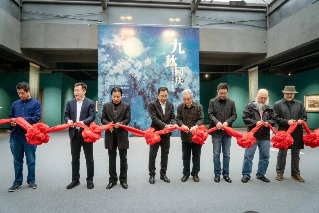 艺术宋雨桂水墨艺术展在老北市文盛园美术馆开幕