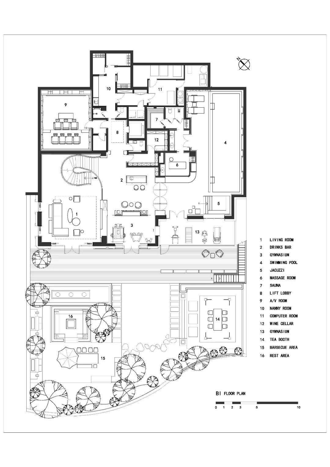 神美设计新作现代隐居北京恒大丽宫别墅9号