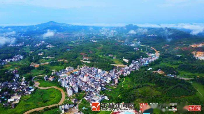 博白县那卜镇景色.