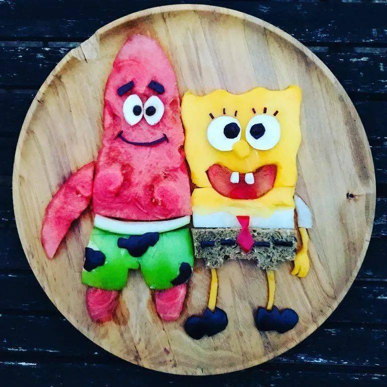 这样的水果拼盘,会好吃点吗?_动画人物