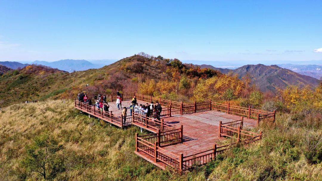 下花园刘家庄森林景区最美秋色已上线满眼惊叹