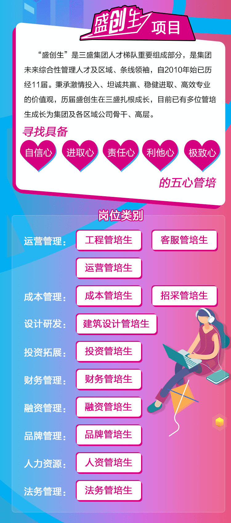 三盛集团全职招聘实习招募:滴滴,贝恩,瑞银量化金融,险峰k2vc,怡安