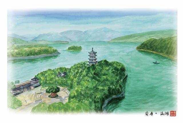 "95后"陕西岚皋女孩用手绘插画宣传安康——用绘画表达对家乡的热爱