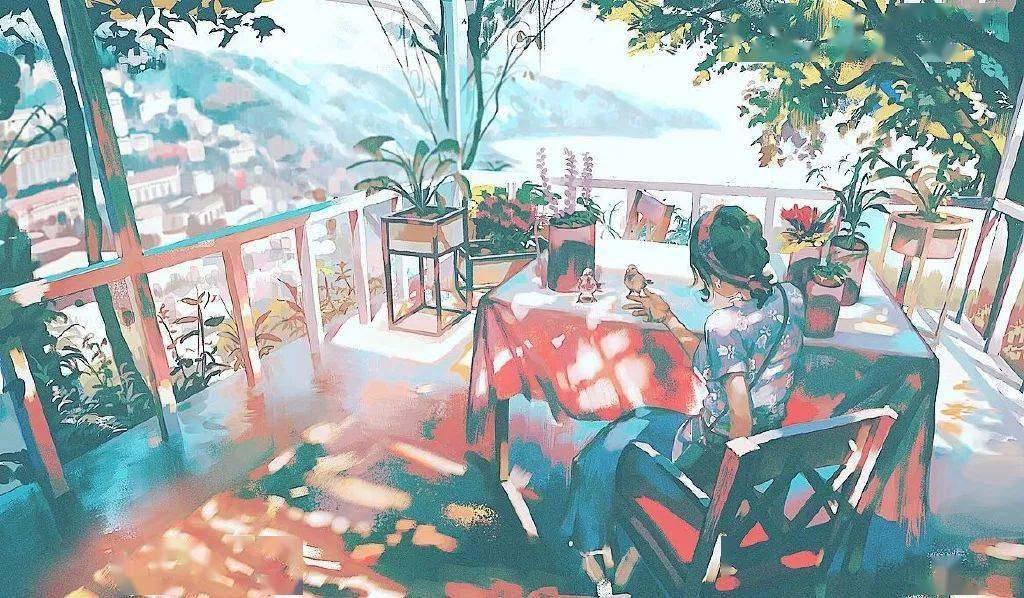 插画丨温馨而治愈的慢生活,你是否也想拥有?