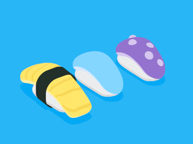 动图无限循环的食物动效实在是太治愈啦