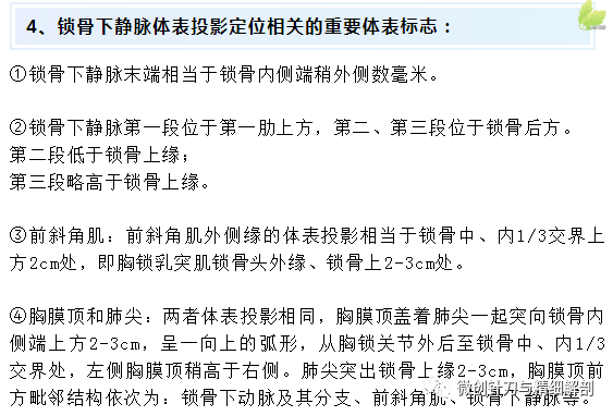 锁骨下穿刺三点定位法图片