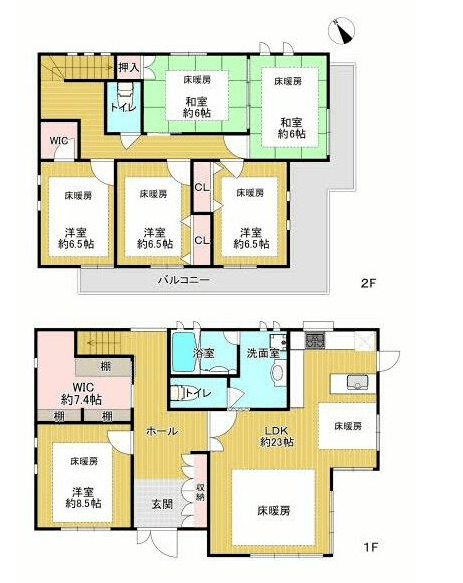 日本一户建经典户型图图片