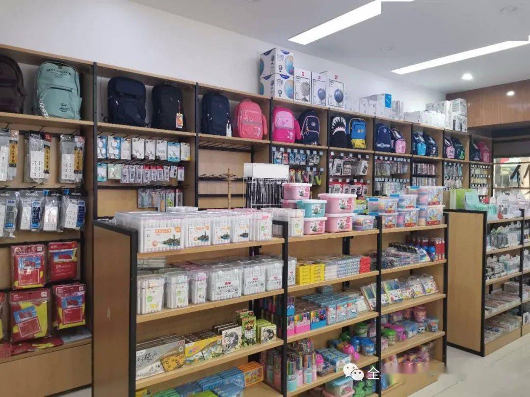 新华书店一楼晨光文具店开始营业啦
