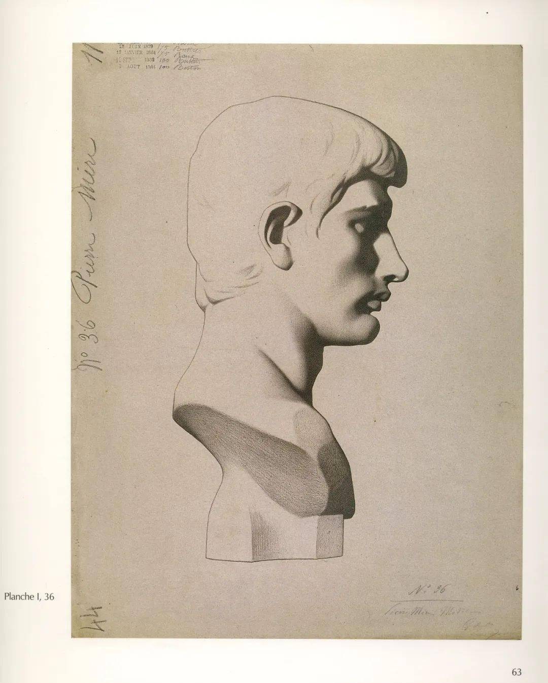 查尔斯巴尔格素描教程临摹资料石膏像篇