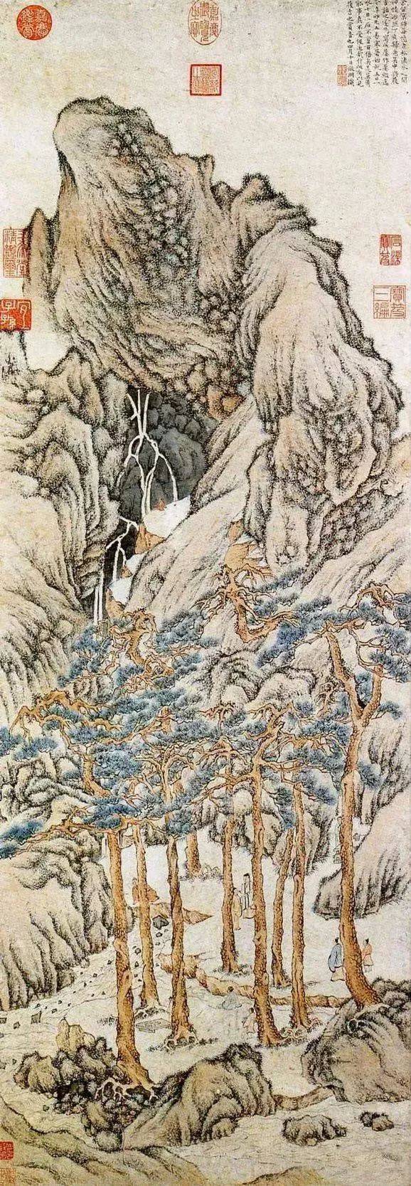 国画丨文征明的画和他的吴门画派