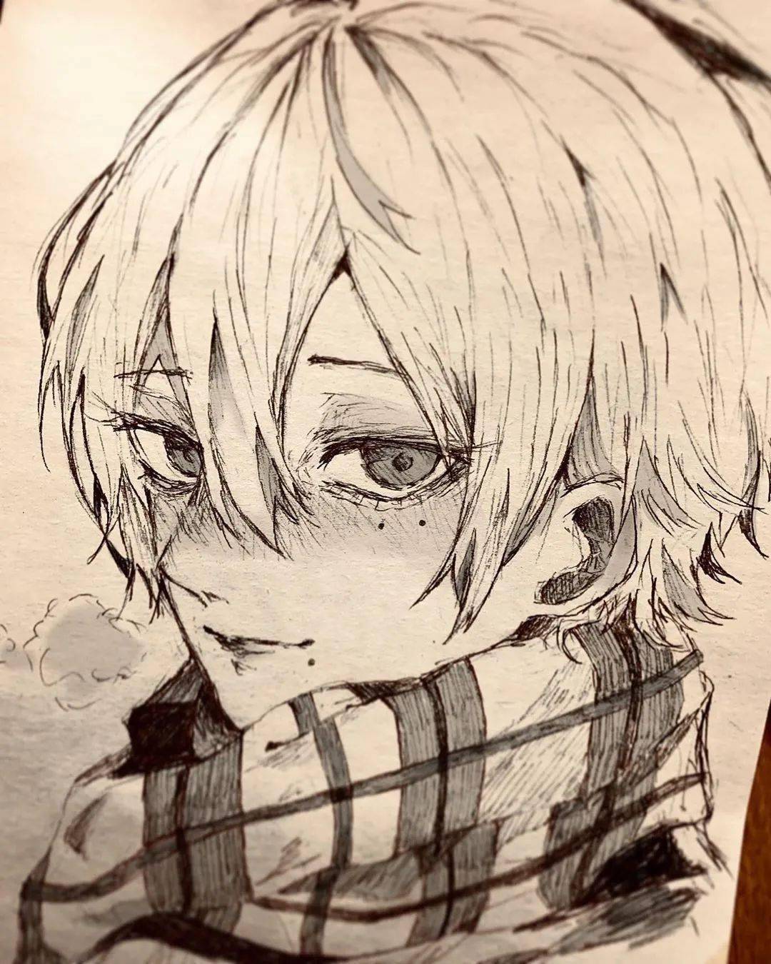 线条和造型都让人爱慕的小哥哥动漫手绘67