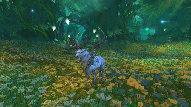 魔兽9.0:德鲁伊旅行形态外观雕文的变化