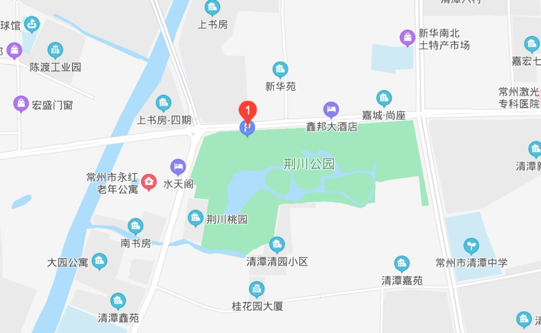 红梅公园地图简笔画图片