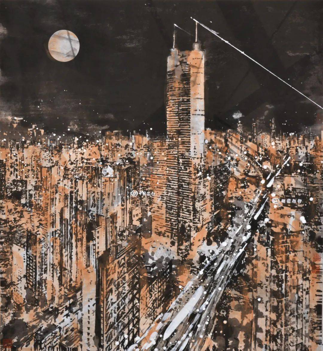 分享丨水墨双城第十届深港都市水墨画作品交流展在深圳画院美术馆展出