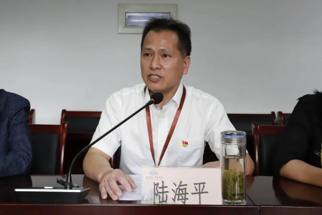 南湖区区委常委区纪委书记区监委主任王永飞一行到当湖街道调研考察