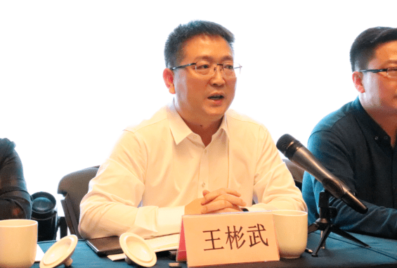 陕西省教育厅教师工作处王彬武处长最后,王彬武处长发表重要讲话,他