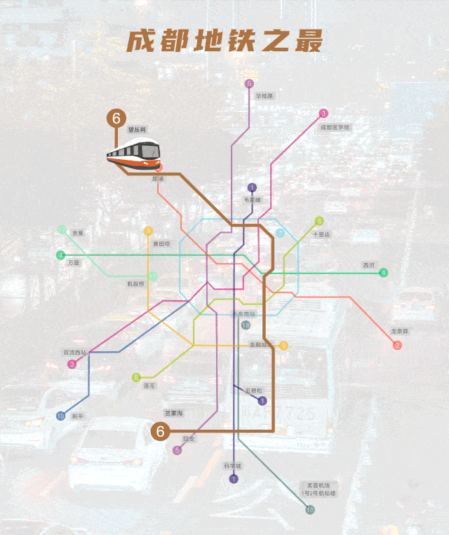 成都地铁6号线——中国西部最长地铁线即将全线通车!