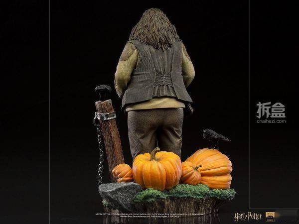 iron studios 哈利波特 rubeus hagrid 鲁伯海格 1:10雕像