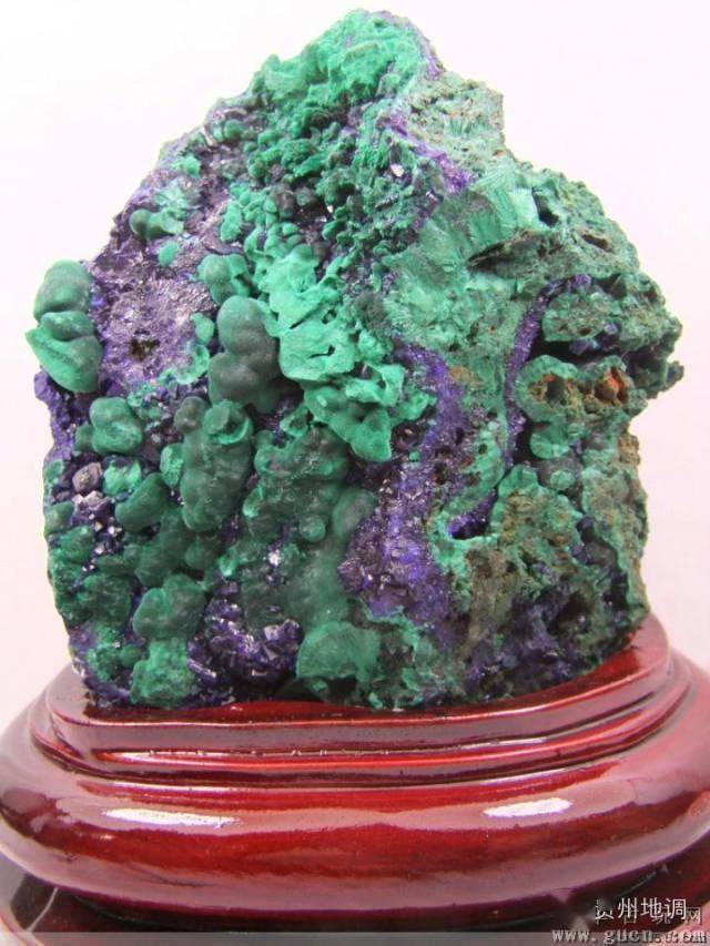 蓝铜矿晶体图片鉴赏