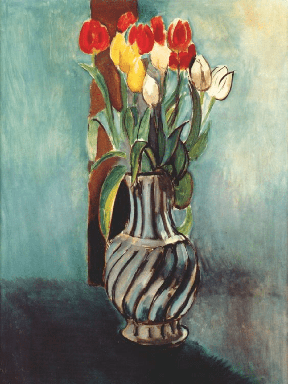 莫奈,《三盆郁金香》,1883▲ 莫奈,《郁金香花瓶》,1885威廉