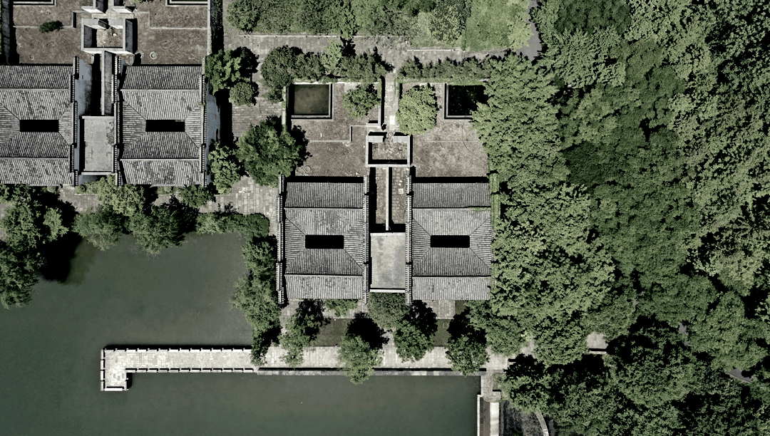 空研所pxd庭院景观心间的一面湖水