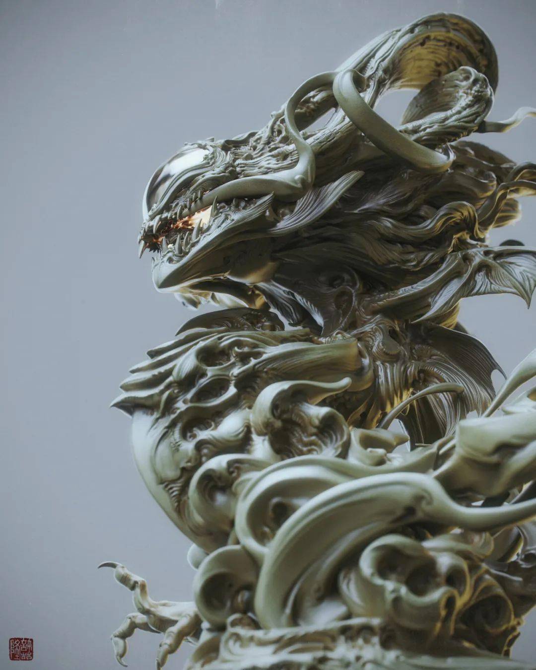 民间艺人光叔——许喆隆_ZBrush