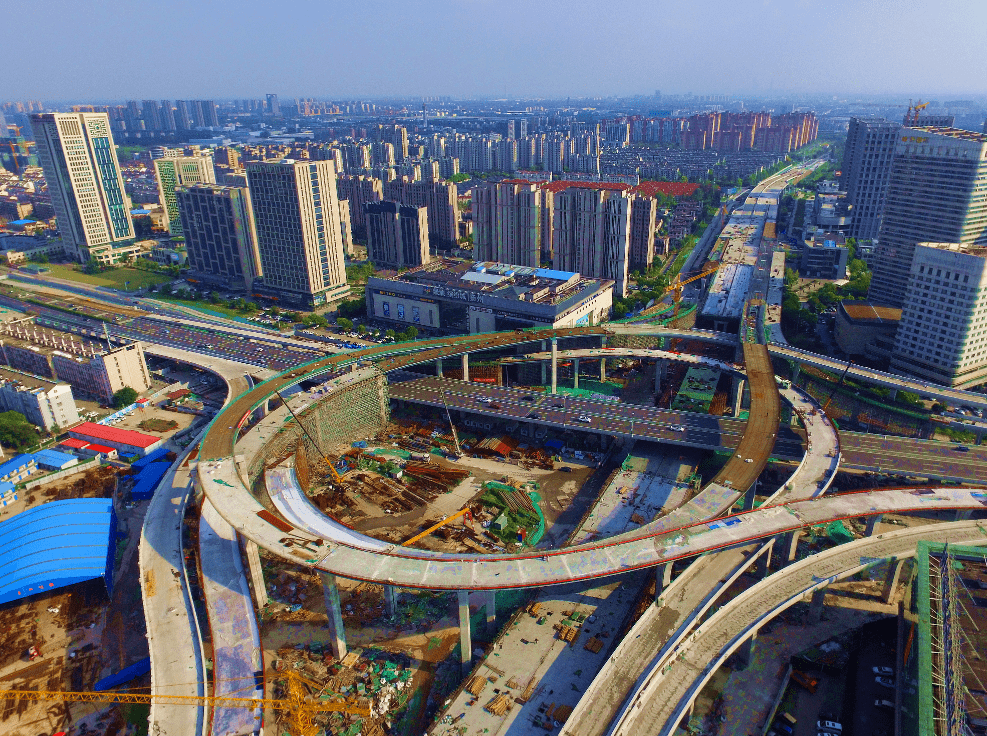 扬州立交桥图片