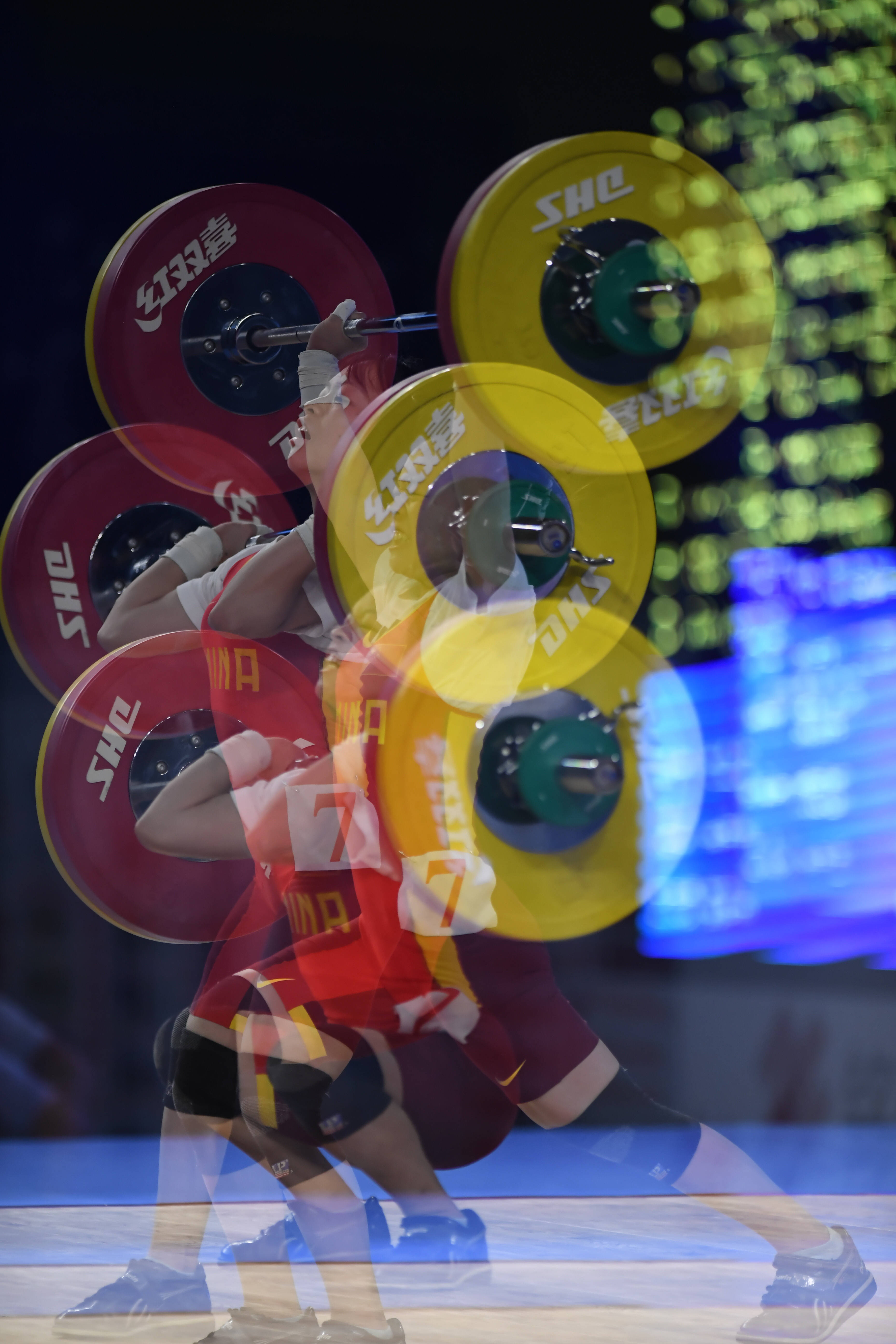 举重——全国女子举重锦标赛45公斤级a组赛况