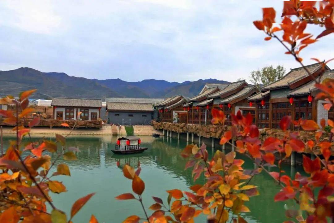榆中县城关镇李家庄村美景.