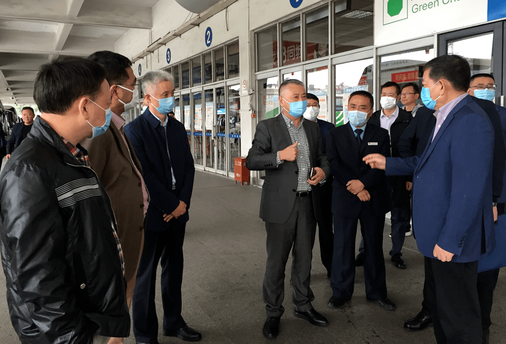 市交通运输局局长郑翰献赴汽车北站调研企业安全管理工作