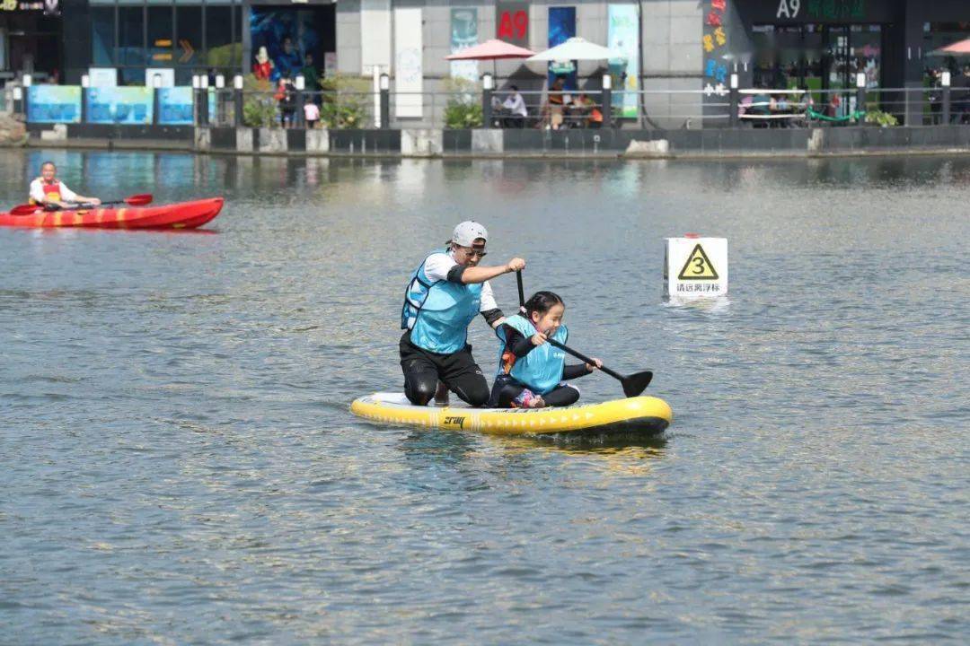 【小时候经常去划船的长风公园,现在又有了时尚的水上运动】