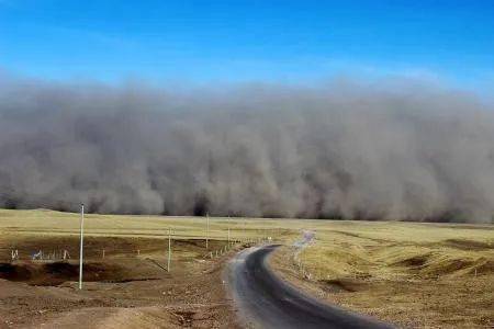 干货风沙和沙尘天气