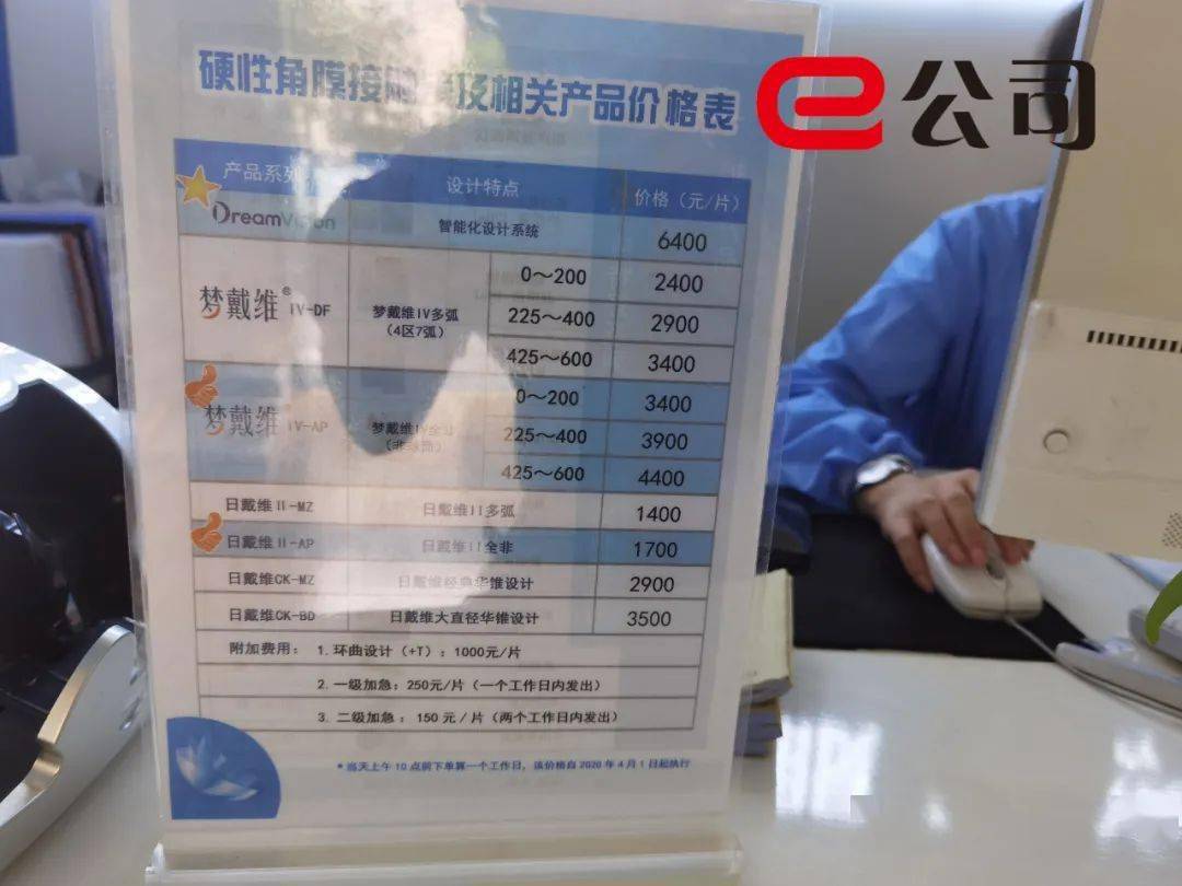 ok镜价格不ok售价7000块角膜塑形镜生产成本只有220销售链条如此薅