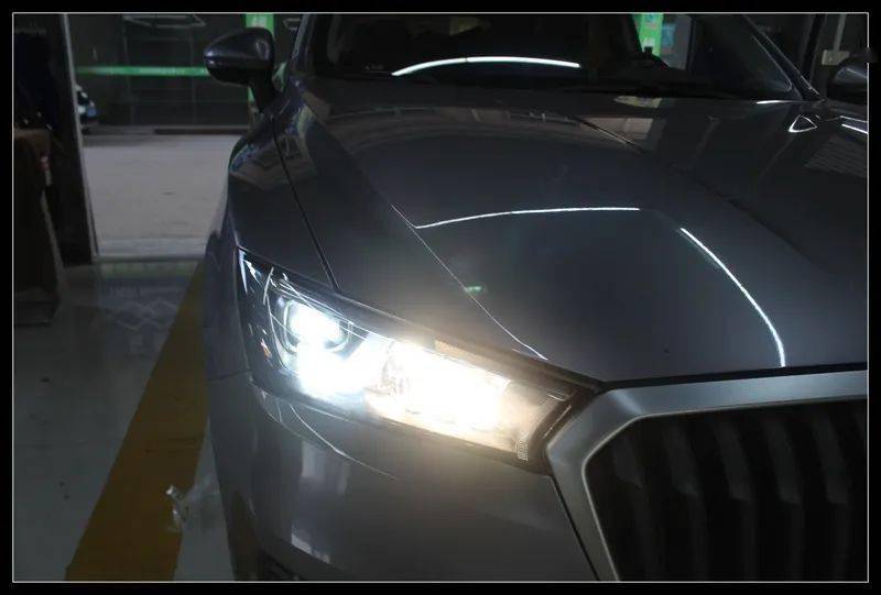宝沃bx5大灯故障升级龙版led透镜维修升级一步到位